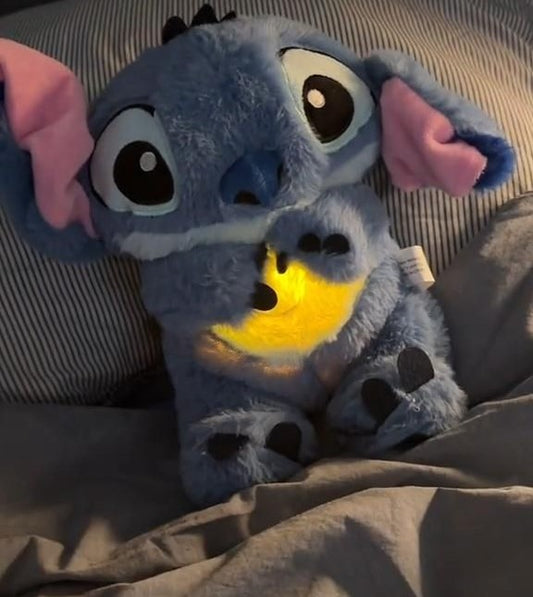 Oddychające Stitche – pluszowe maskotki sensoryczne, które imitują rytmiczny oddech.
